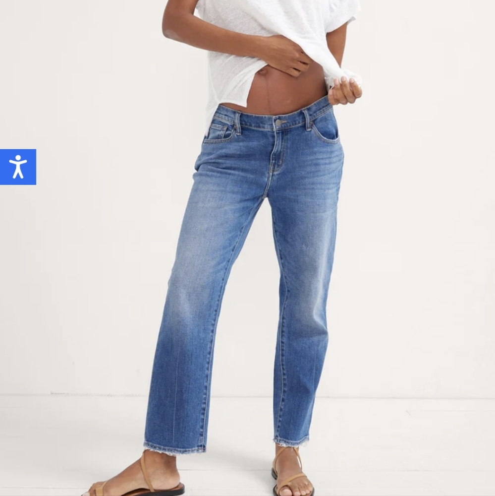 Hatch Boyfriend Maternity Jeans